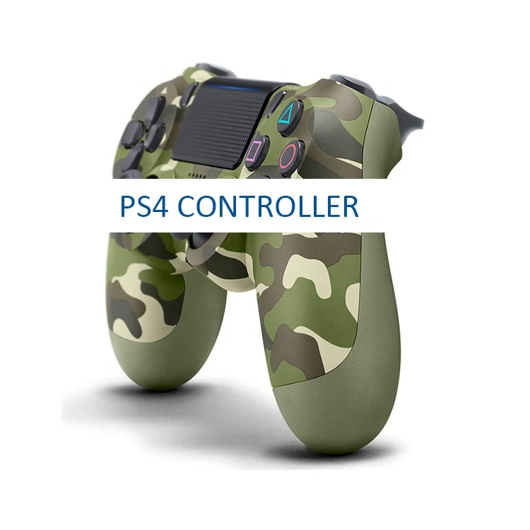 Hot Sell 2021 Wholesale Gamepad V2 Genuine Mold Camouflage Led Ps4 Controller Camo For Ps4 Console Computer IOS Android phone