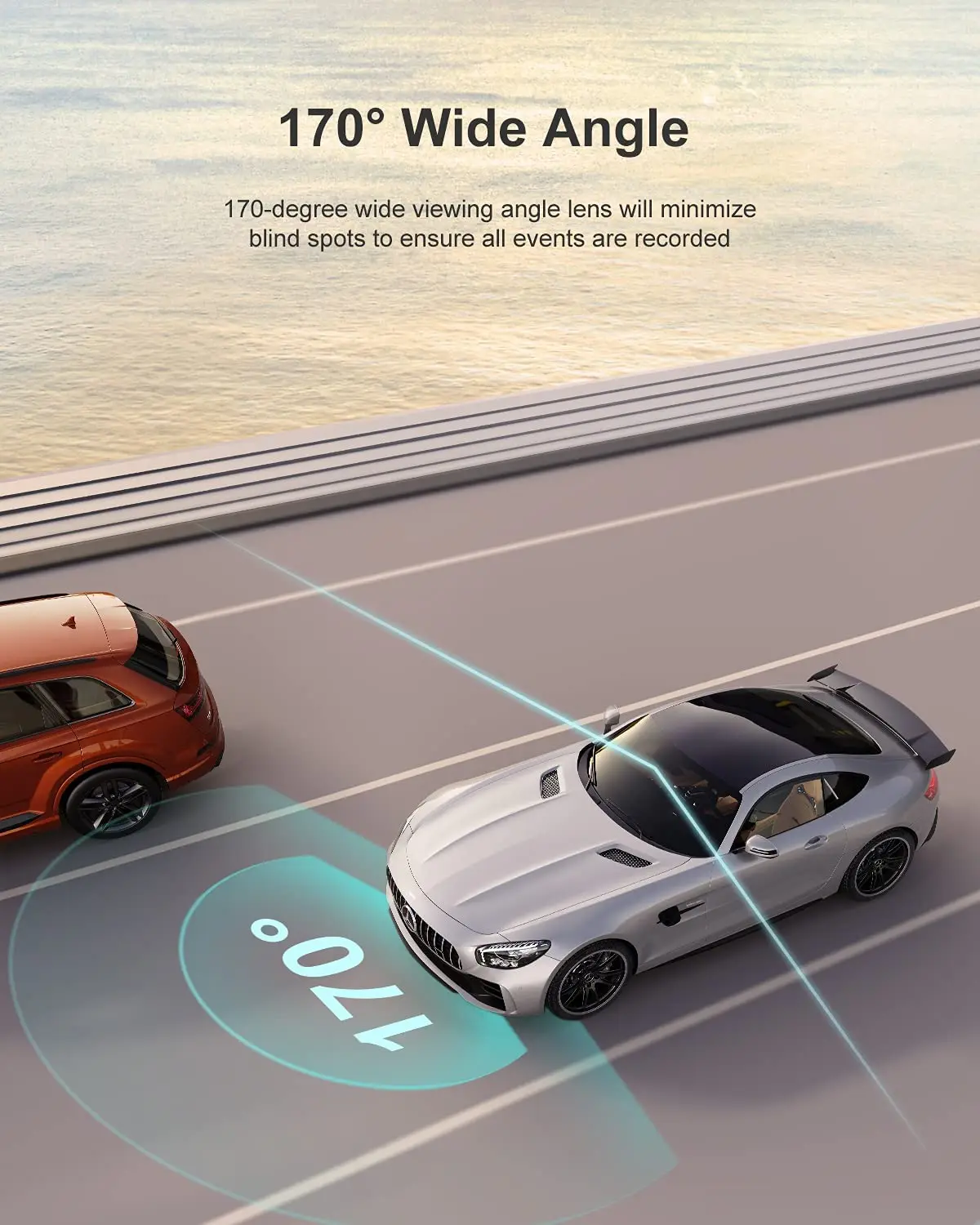 3 inch LCD FHD 1080p DVR Video Recorder Video Recorder Recording Loop Mini Car DASH camera