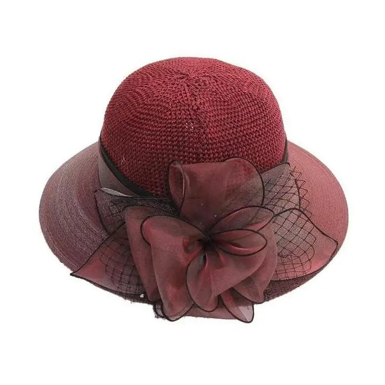 Weeding Hat topi pesta Crazy Funny Custom For Adults Pink Cheap Wholesale Holiday Foam Women Elegant Birthday Party Hats Linen