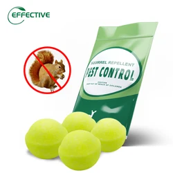 Squirrel Repellent, Fox Raccoon Rat Squirrel Animal Repeller, Ultrasonic Solar Power Pest Control Animal Rodent