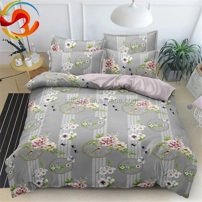 Design bedding set for double bed high quality bed linen OEM/ODM queen size bedsheet factory duvet cover whole sale drap de lit
