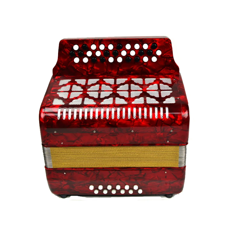 Wholesale Professional Keyboard Instrument 31 Keys 12 Basses Diatonic Bayan Button Accordion For Sale