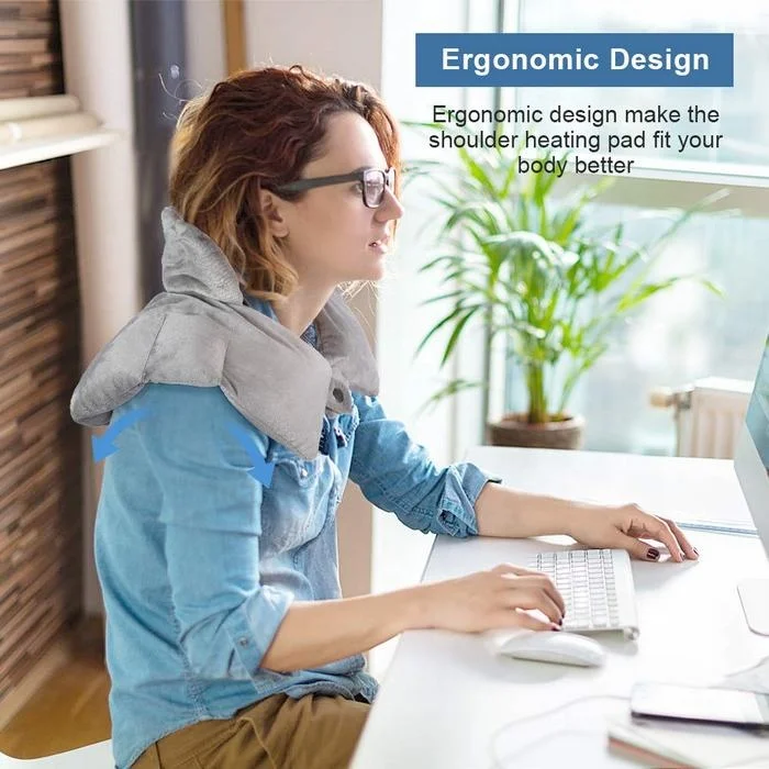 Health Care Relief Neck, Stress , Anxiety, Microwavable Heating & Fridge Cold Weighted Hot & Cold Neck Shoulder Wrap For Therapy