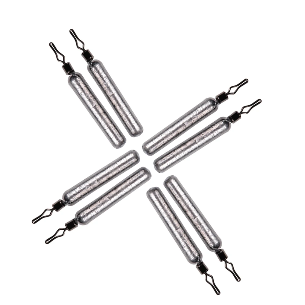 LUSHAZER lead molds sinker accessories hook 5/7/10/12/15/18g lead fishing weights