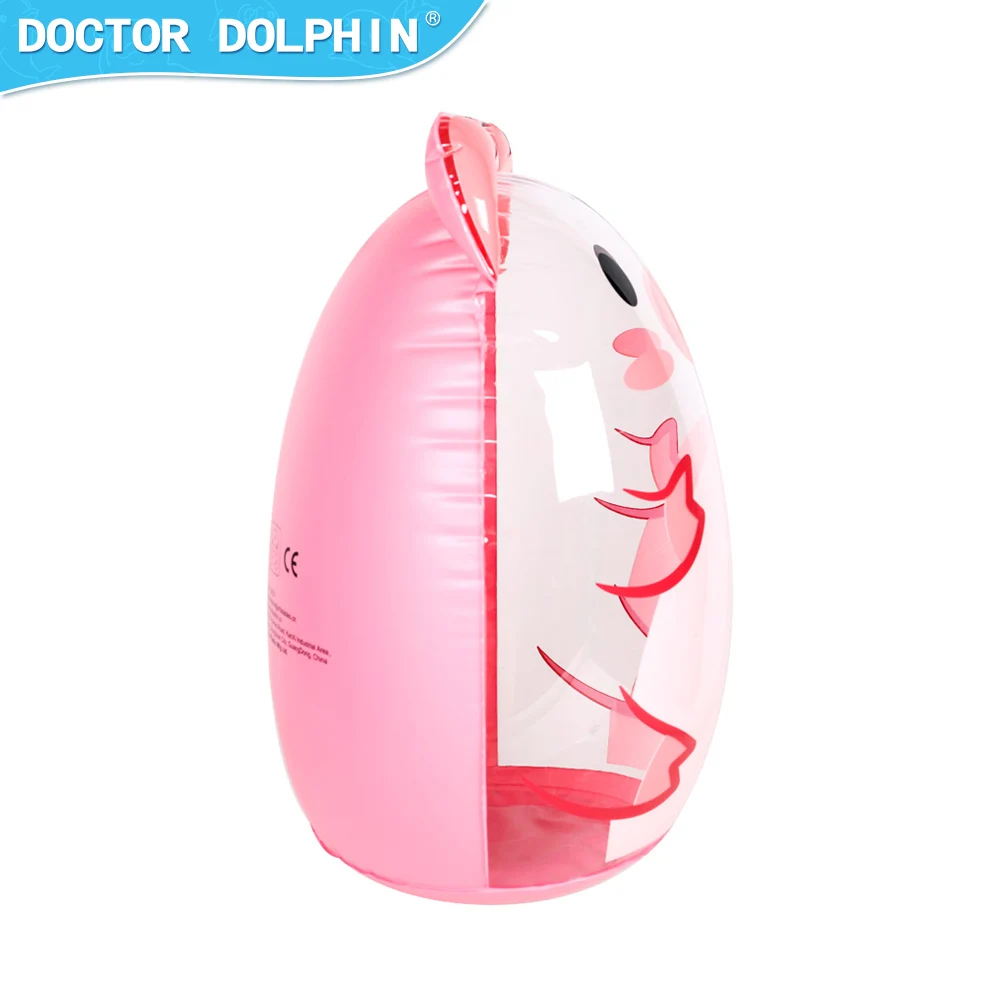 Doctor Dolphin PVC Style Cartoon Small Pig Gift Punch Inflatable Tumbler animal Toy Kids Play