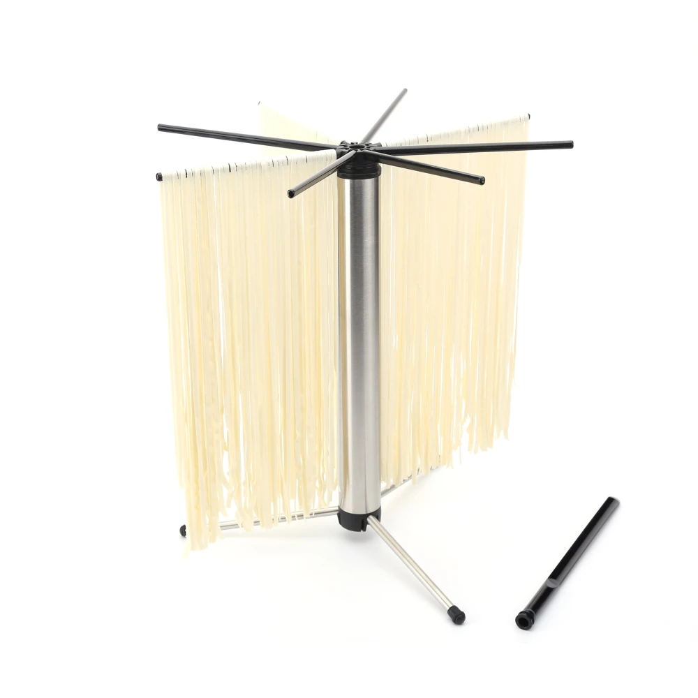 
Collapsible Easy Storage and Transfer Detachable for Easy Cleaning Noodle Dryer Homemade Noodles Black Pasta Drying Rack 
