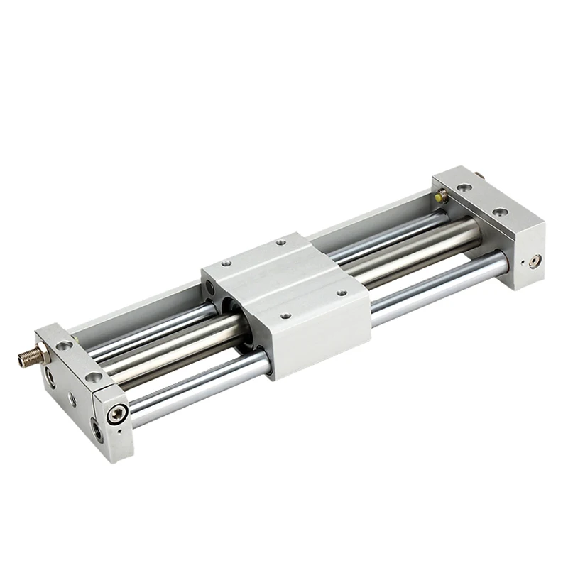 CY1S Magnetically Coupled Rodless Cylinder Pneumatic Slider Type Slide Bearing
