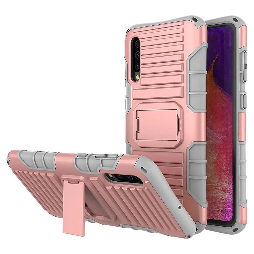 Защитник Прочный ТПУ PC Креста тела ремешок чехол для Samsung Galaxy A50 ожерелье крышка