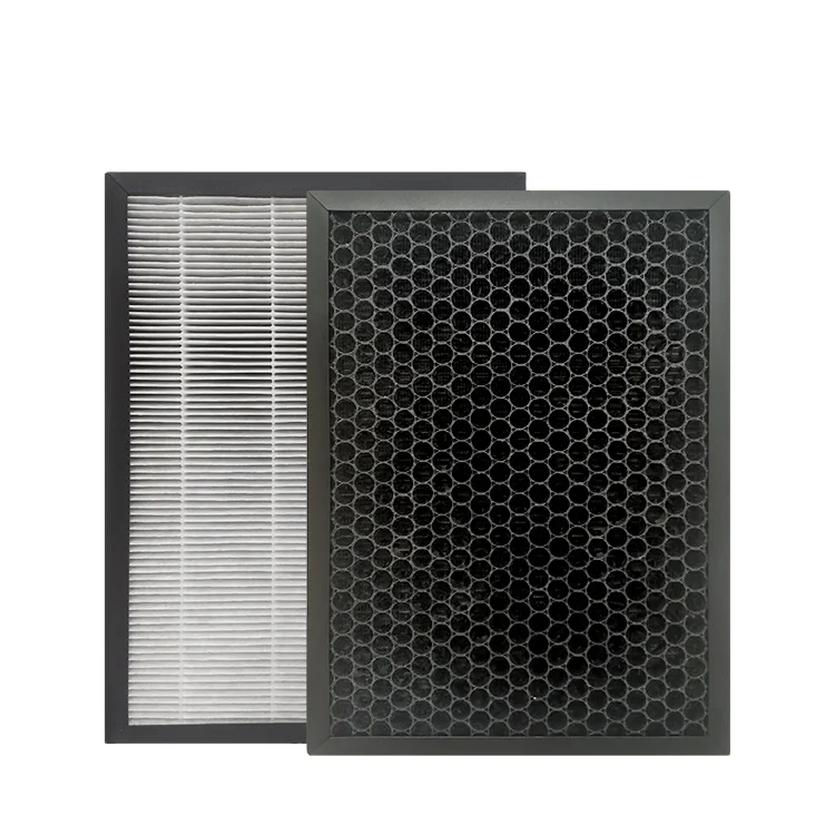 High Quality Indoor Air Purifier Parts Aluminum Alloy Frame Hepa Air Filter Activated Carbon Filter
