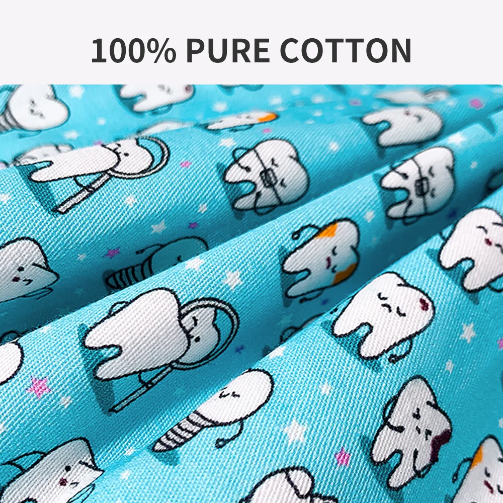 Cotton Nurse Hat Pet Doctor Surgical Caps Bouffant Medical Scrubs Cap Head Cover Custom Men