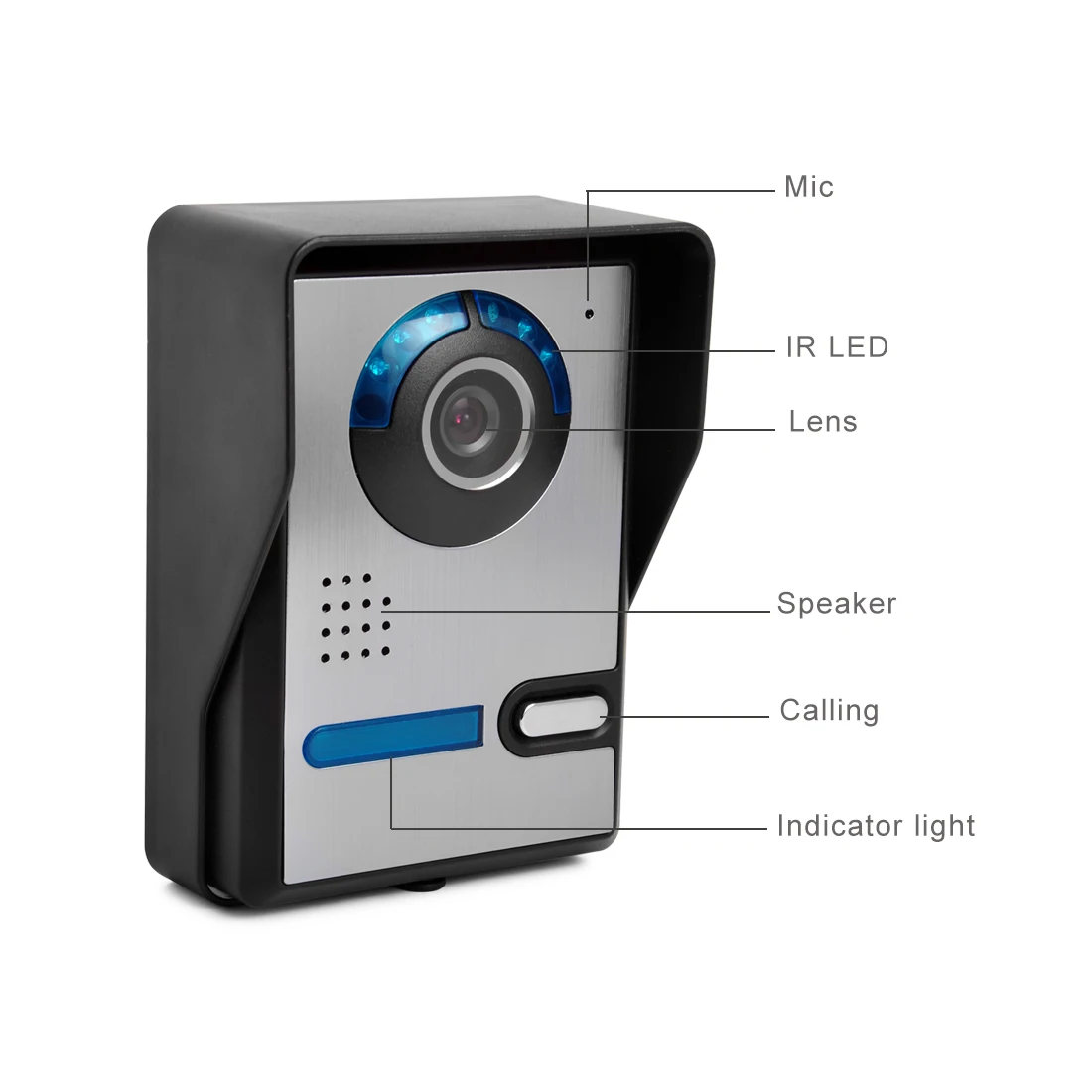 3 Indoor Monitor 1 Outdoor Camera Tuya Smart Video Door Phone