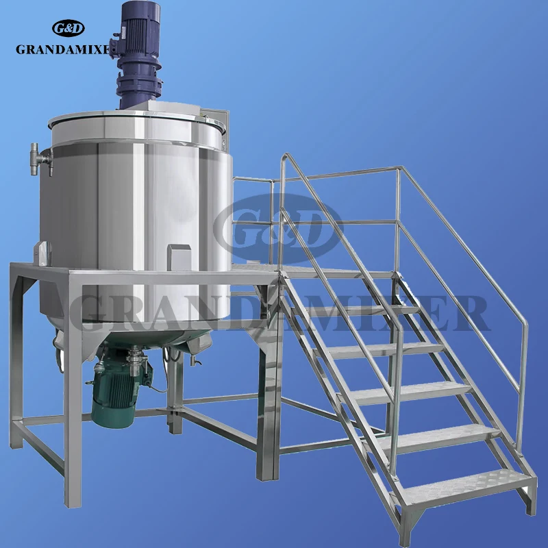 High shear emulsifier mixer