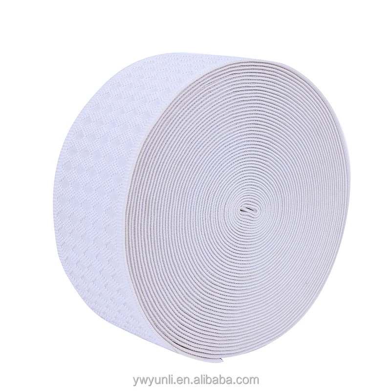 Stretch elastic band for shoes customized size customized color woven elastic band heavy stretch