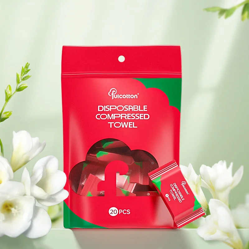 Wholesale disposable compressed towels compact bath towel magic face towel for trip