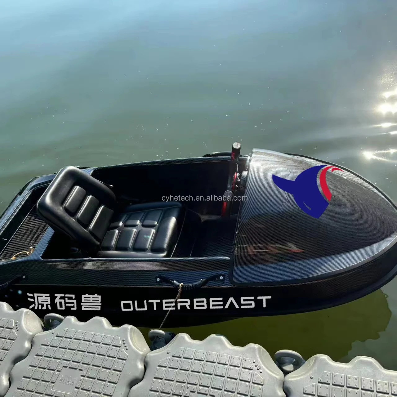 Ocean Water Sports Mini Jet Ski 15Kw Powered 45Km/H Go Karting E Boat Racing Tiny Personal small Jet Boat