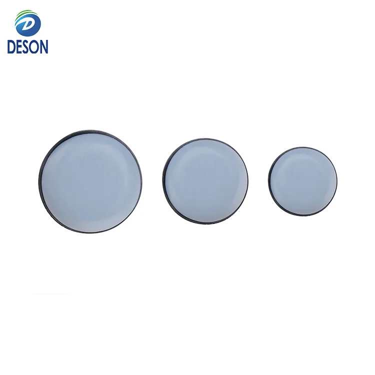 Deson furniture sliders 20pcs 1inch Square Furniture Glides with Nail for Carpet Tile Hardwood