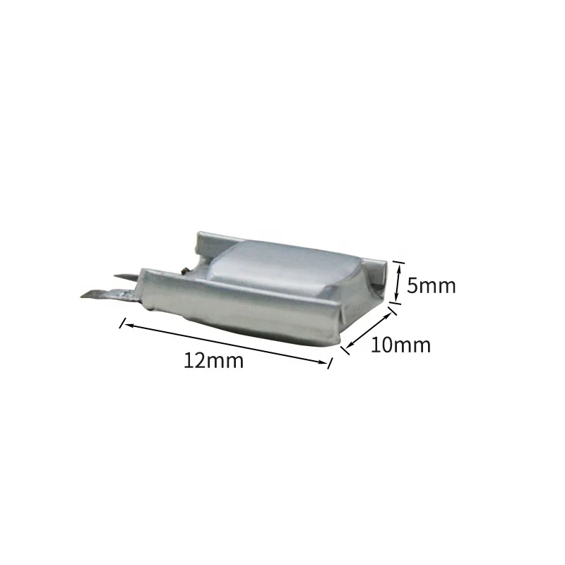 LYW Direct Selling Custom Ultra Small Tiny Lipo Battery 401012 501012 3.7V 30-50mAh For Rechargeable TWS Wireless Headphones
