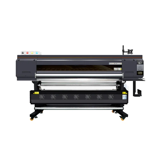 1.9M Large Format Sublimation Printer with 4 Epson I3200-A1 Printheads Multicolor High-Speed Large Format Printer