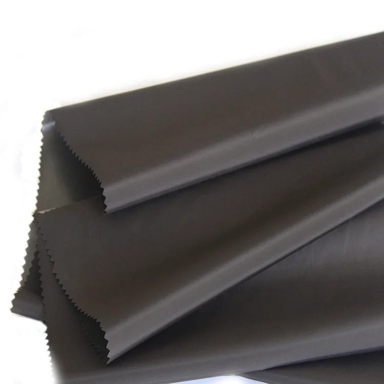 High Quality Memory Pu Coating Wind Resistance Jacket Women Clothing Fabric 100% Polyester Memory Fabric