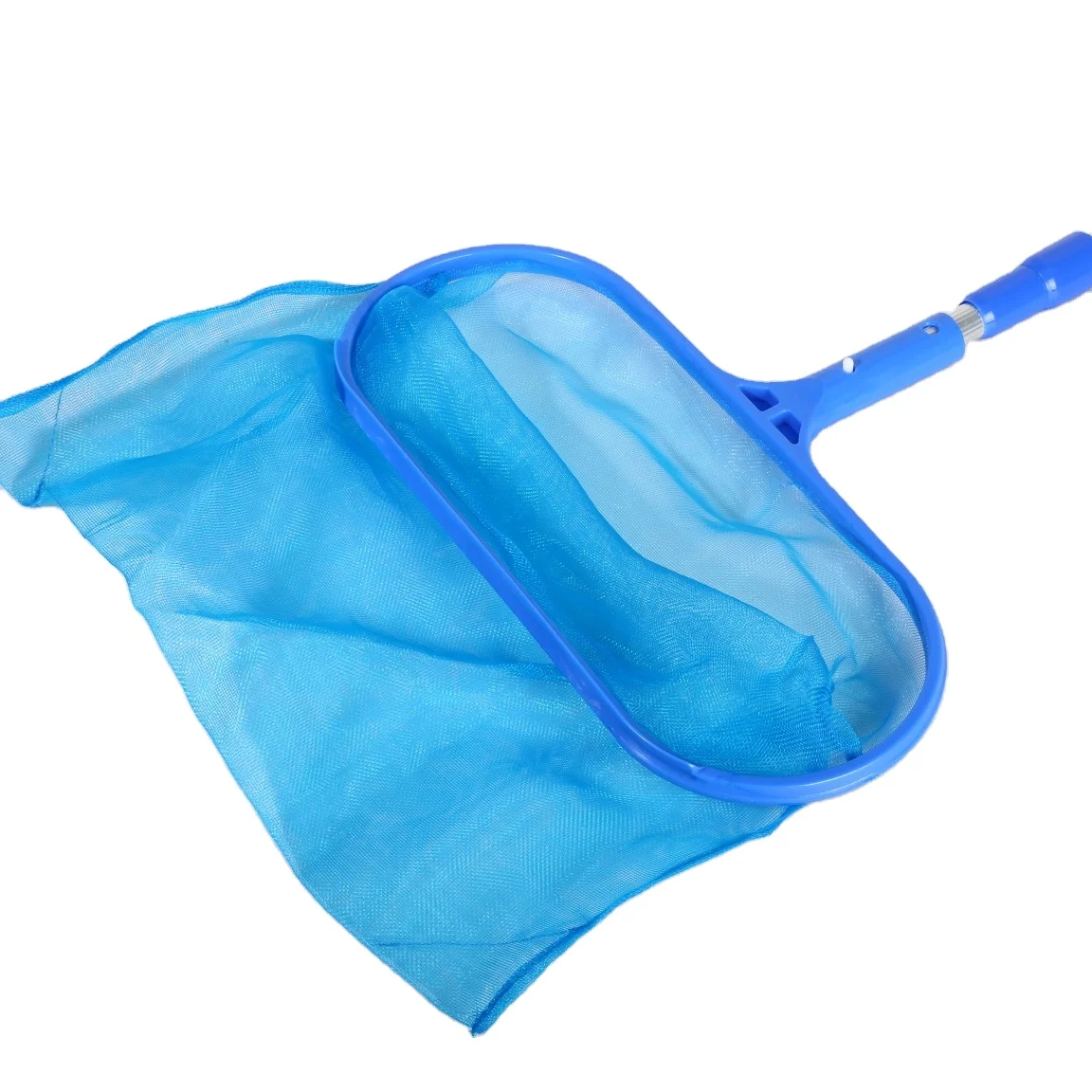 standard leaf net with 3x14'-35cm new style Alu pole polyester plastic deep net for swimming pool cleaning pool leaf rake