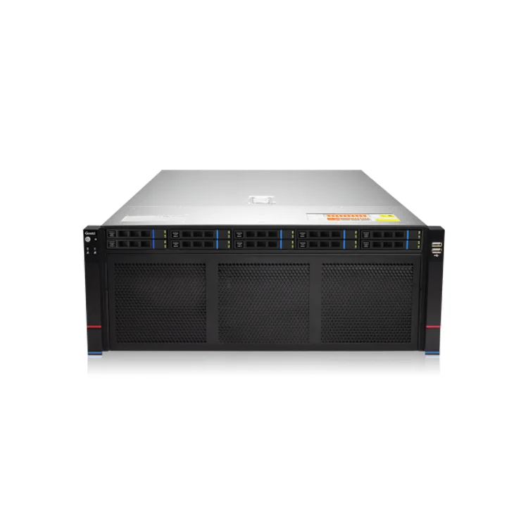 Сервер шасси 4u Gooxi ASR4110G-D10R-G2 AMD 7513 2 60 ГГц/256 ГБ ОЗУ/4 ТБ жёсткие диски GPU сервер