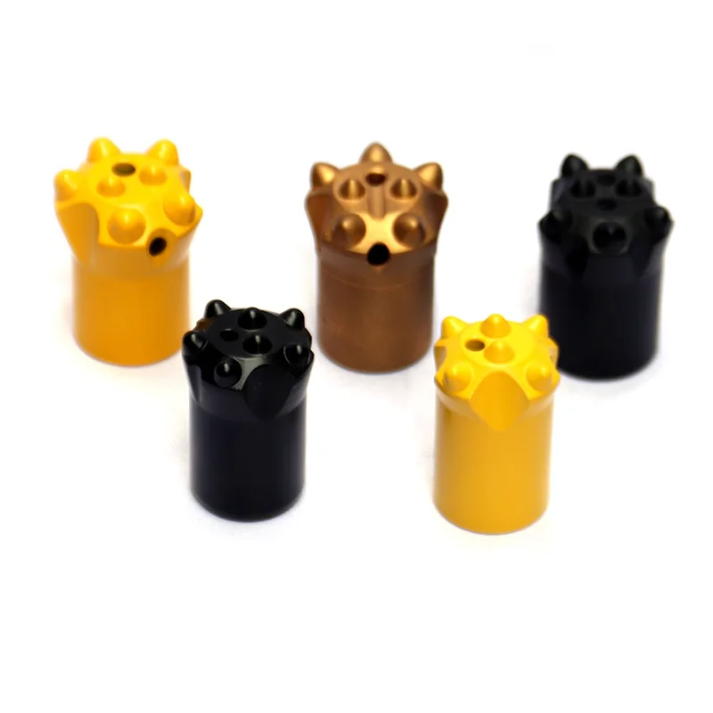 Carbide 7 11 12 degree taper bit Manufacturing 32mm 34mm 36mm 38mm 41mm drill tool forging ore mining