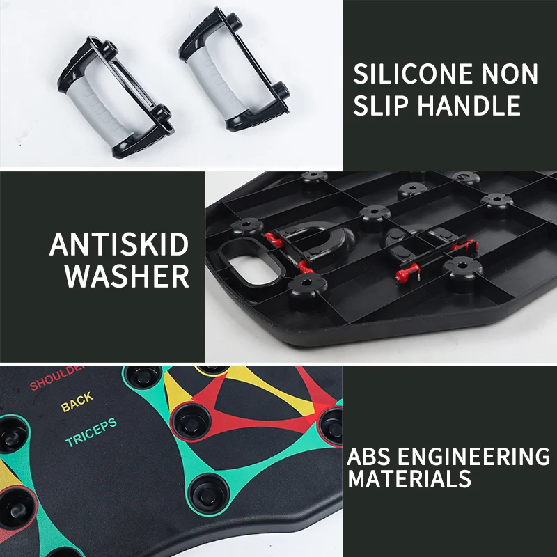 portable 27 in 1 home gym system wholesale multi functional muscle training pushup sport push up board