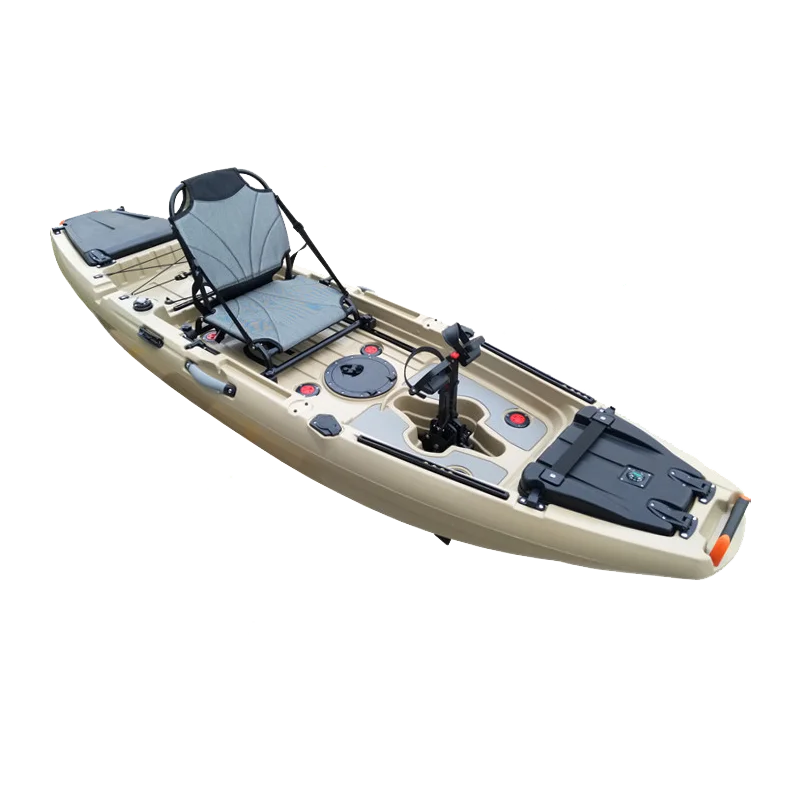 Kayak Travel 3M/4M/5M Rotomolding Plastic Kayak with Aluminum Seat