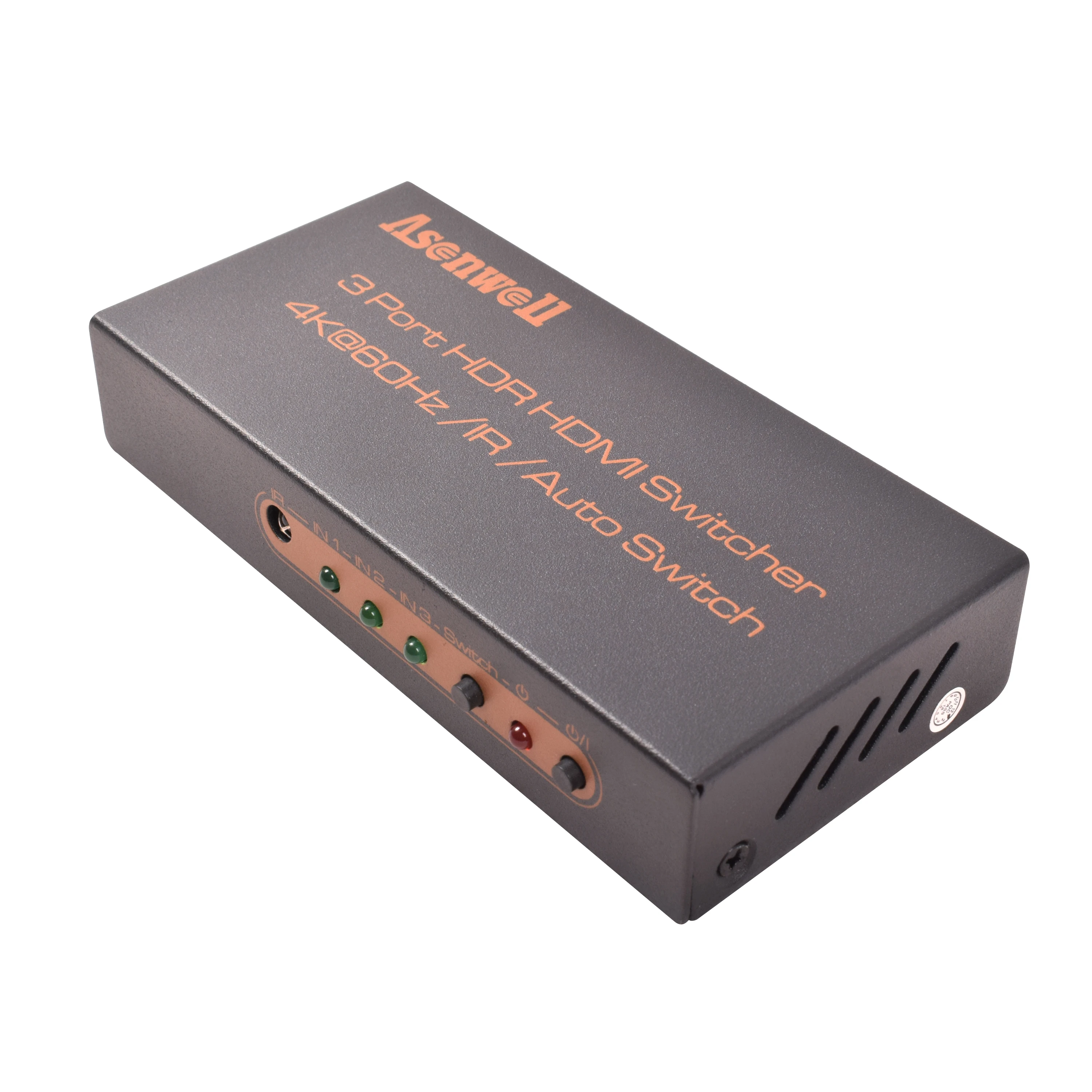  ASK HDSW0014M1 Hdmi Audio and Video V 2.0 HDMI Switch 3x1 Switcher With Auto