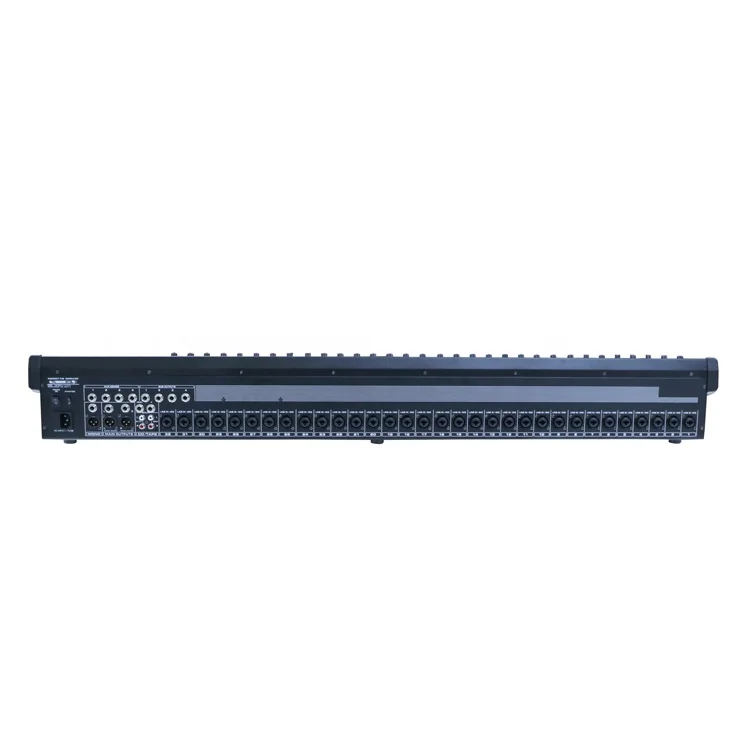 KS32 32 Channel Professional Audio Mixer 48V Phantom Power Support Monitor Mixer DJ Sound Mixing Console