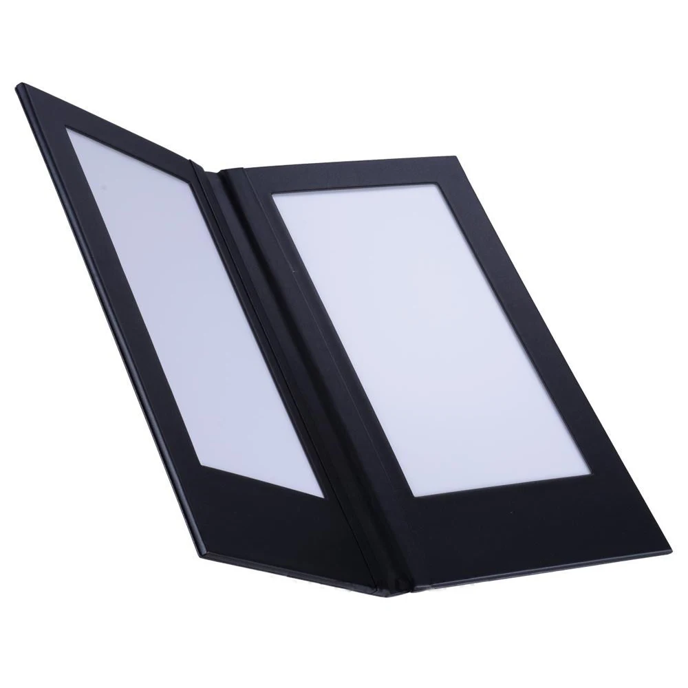 2 страницы A5 вставка СИД перезаряжаемые светодиодной подсветкой Меню крышка для бар КТВ