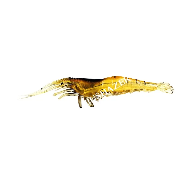 
Factory price high quality black minnow soft lure matrix for silicone baits 3.5g 10cm shrimp lure 