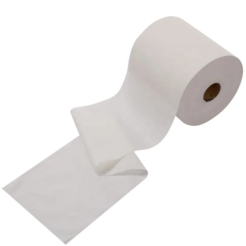 Wholesale 350 feet small toilet tissue hardwound roll paper towel