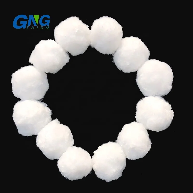 Новое поступление моющиеся волокна шаровой фильтр для фильтра шаровой бассейн