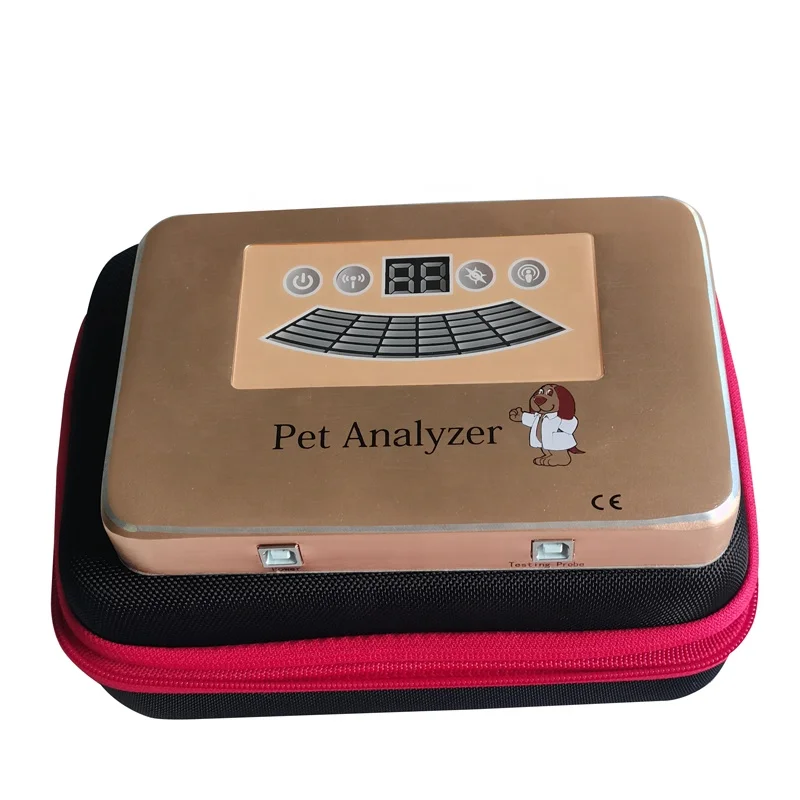 New design dog cat horse health analysis quantum pet analyzer with software