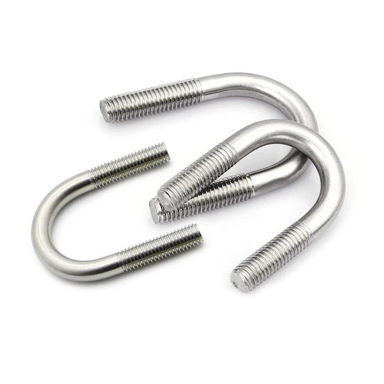 DIN3570 u shape carbon steel bolt stainless bolts customized pipe bend