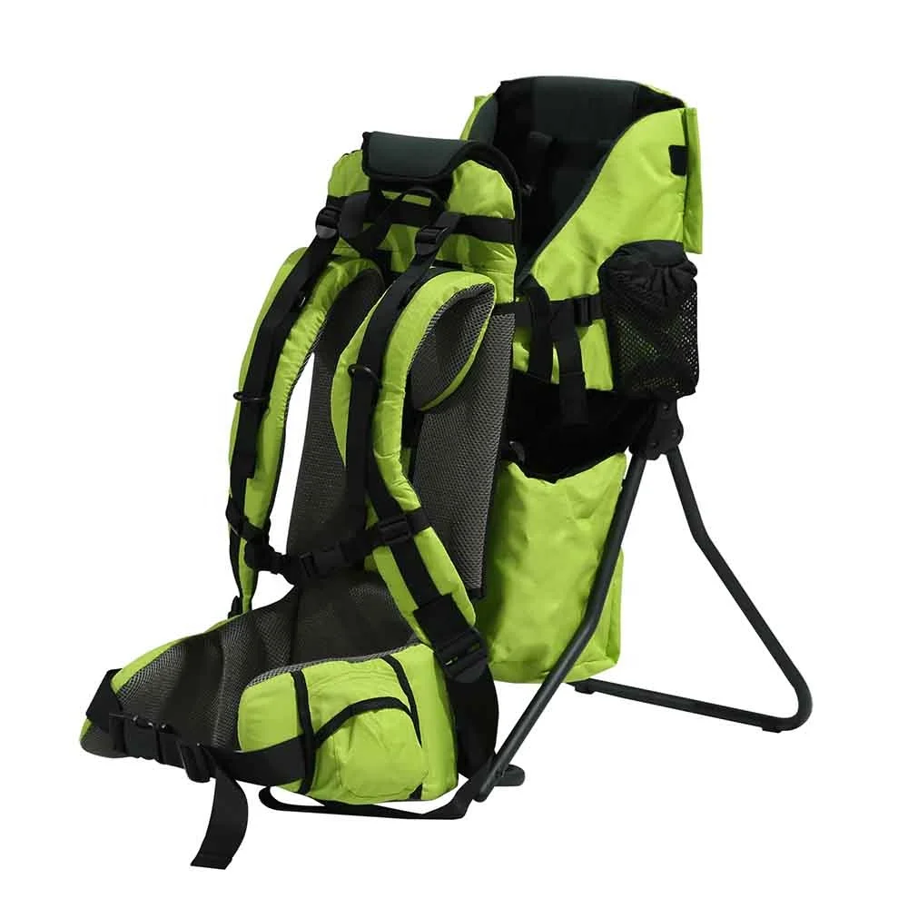 
Frame Baby Carrier for Hiking Toddler Backpack Carrier Best Safe Stand up Ergonomic with Aluminum Foldable Outdoor Activity 