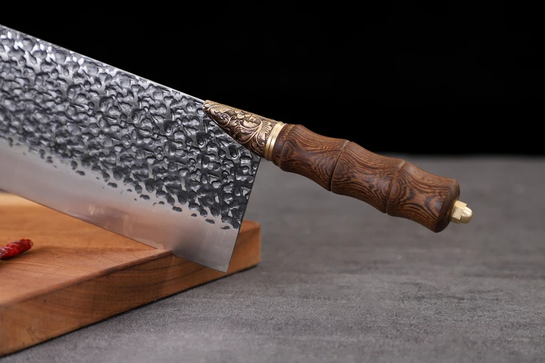 4 Pcs/set Stainless Steel Kitchen Knife Set Forged ABS Handle Kitchen Knife Set with wooden block