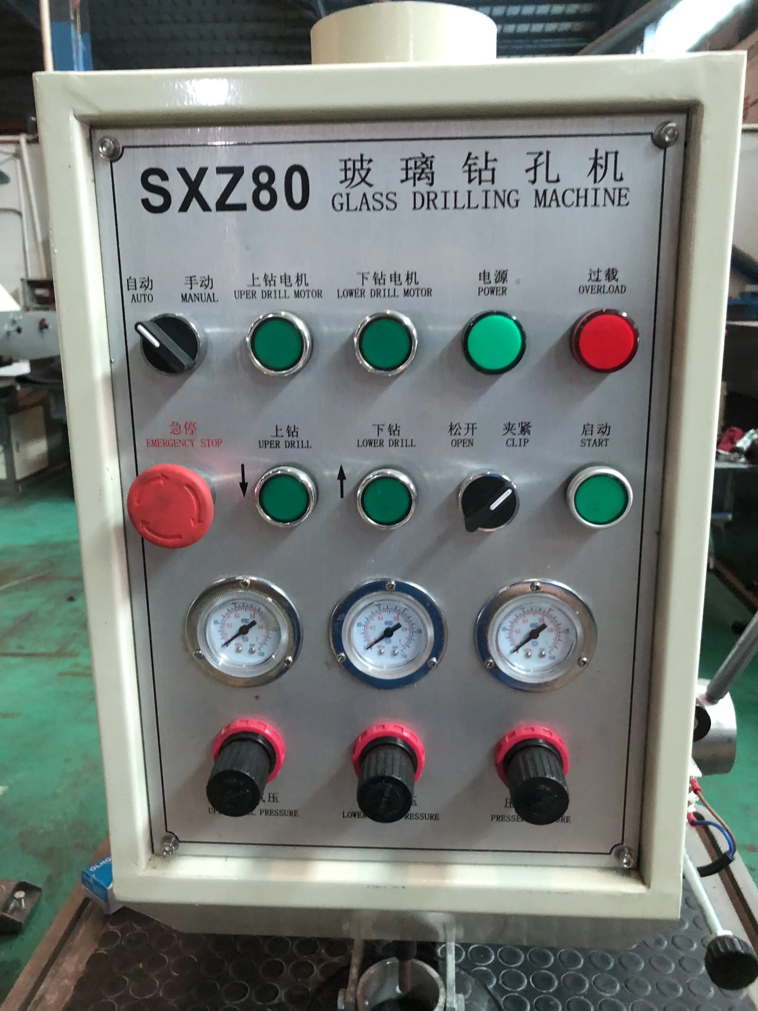 Automatic CNC Drilling Machines Used for Glass and Construction Core Component Engine Profiler Drilling Tools