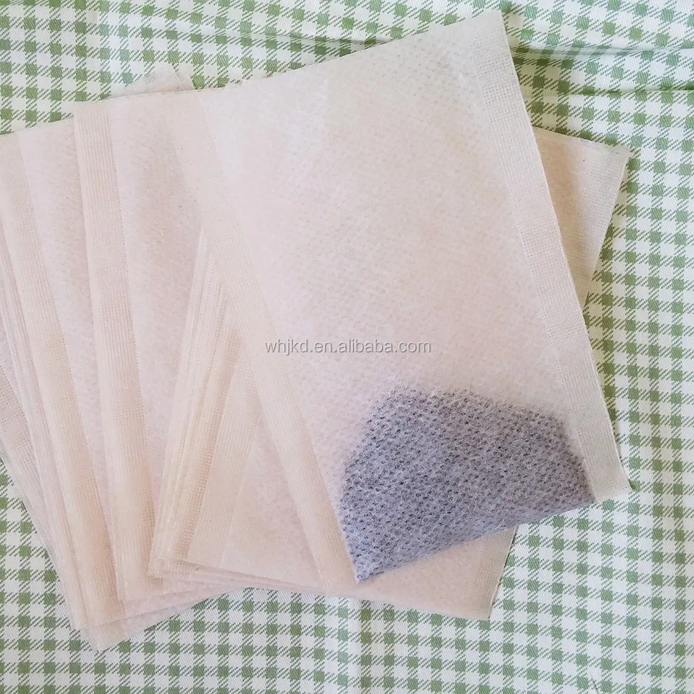 Natural Color Heat Seal Filter Paper Tea Bag Packaging Tea Bag