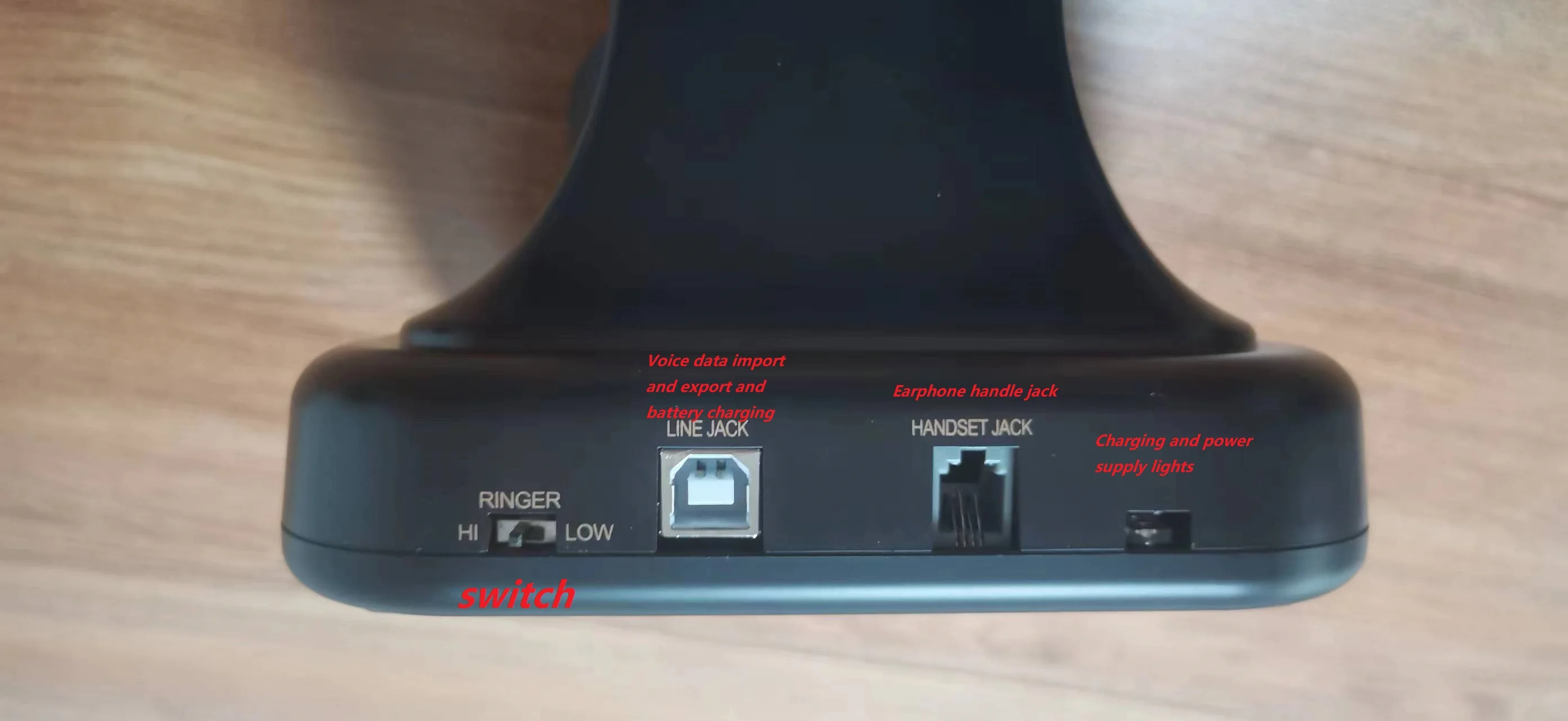 Black Classics Antique Telephone Custom Made Wedding Telephone Handset Telephone Vintage Message Book Meeting Information Record