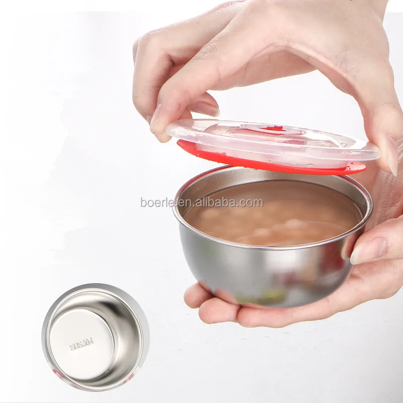 
304 stainless steel rectangular divided dinner tray 5 sections dinner plates 