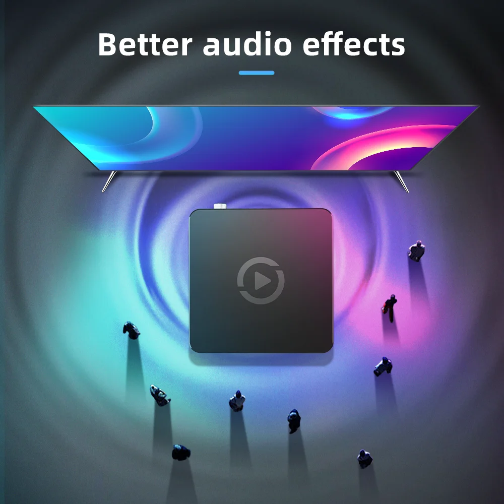 JUCHENG A02 android tv box atsc 3.0 smart tv box tv decoder converter android 11 4k ATSC STB Set top box