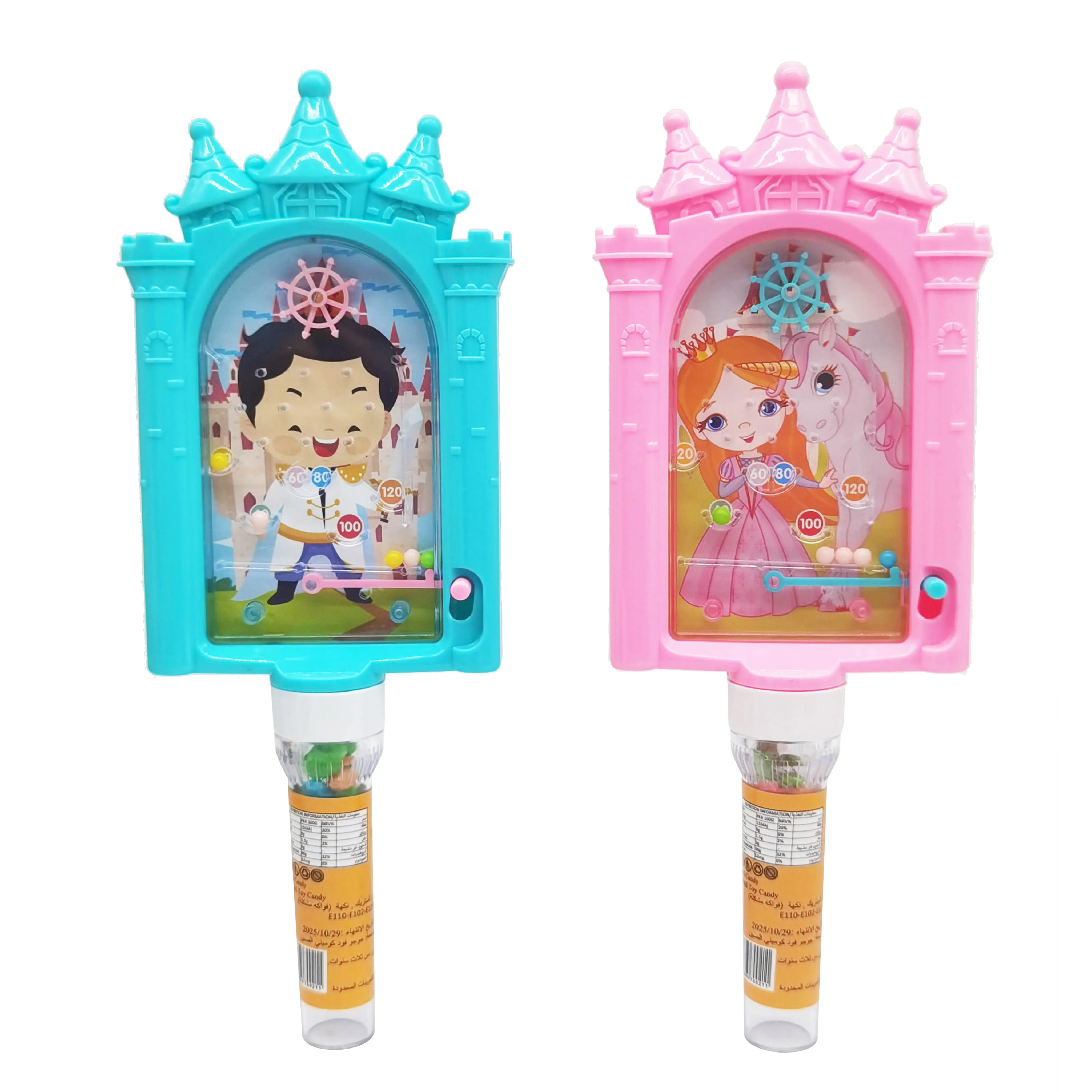 Wholesale Novelty candies with toys high quality plastic sweet candy toys kids