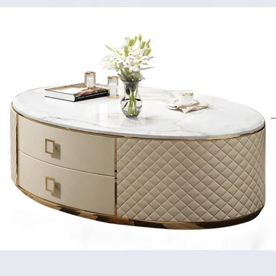 MEIJIA high quality furniture wrought iron Italian designer glass coffee tables