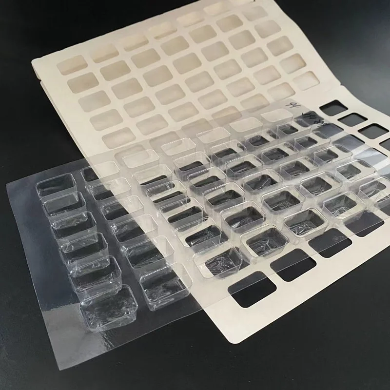 Custom Clamshell Clear 7 Days Weekly Medication Capsules Pill Plastic Blister Packaging Tray