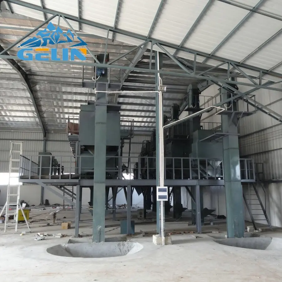 Easy handle complete river sand concentrating plant,complete zircon concentrating plant for sale