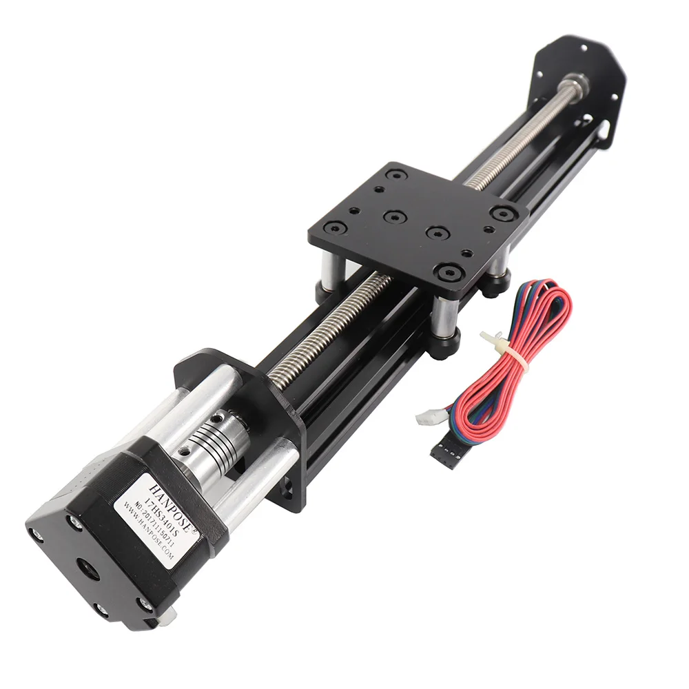 HanBuild  HPV4 Mini V linear actuator Linear module with 42 motor 17HS3401S  for mini cnc 3D printer NEMA17  stepper motor