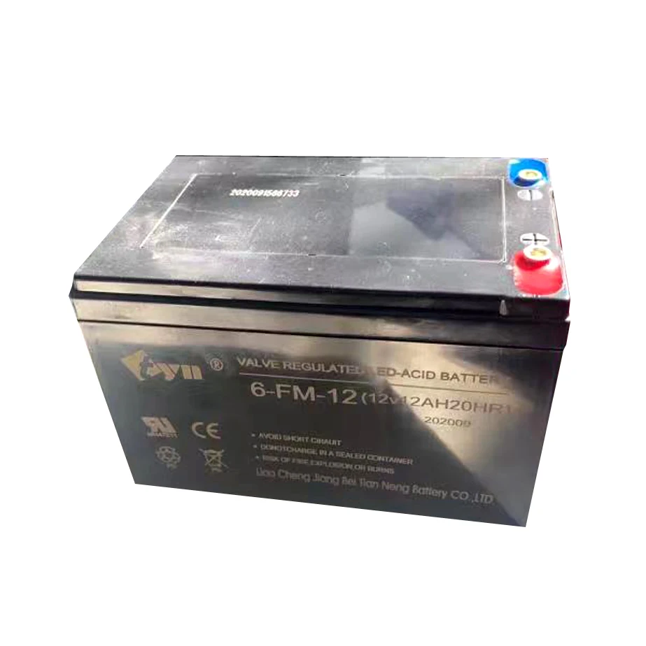 TYN свинцово-кислотный аккумулятор 12v12ah батарея связи аварийный источник питания освещение солнечная энергия