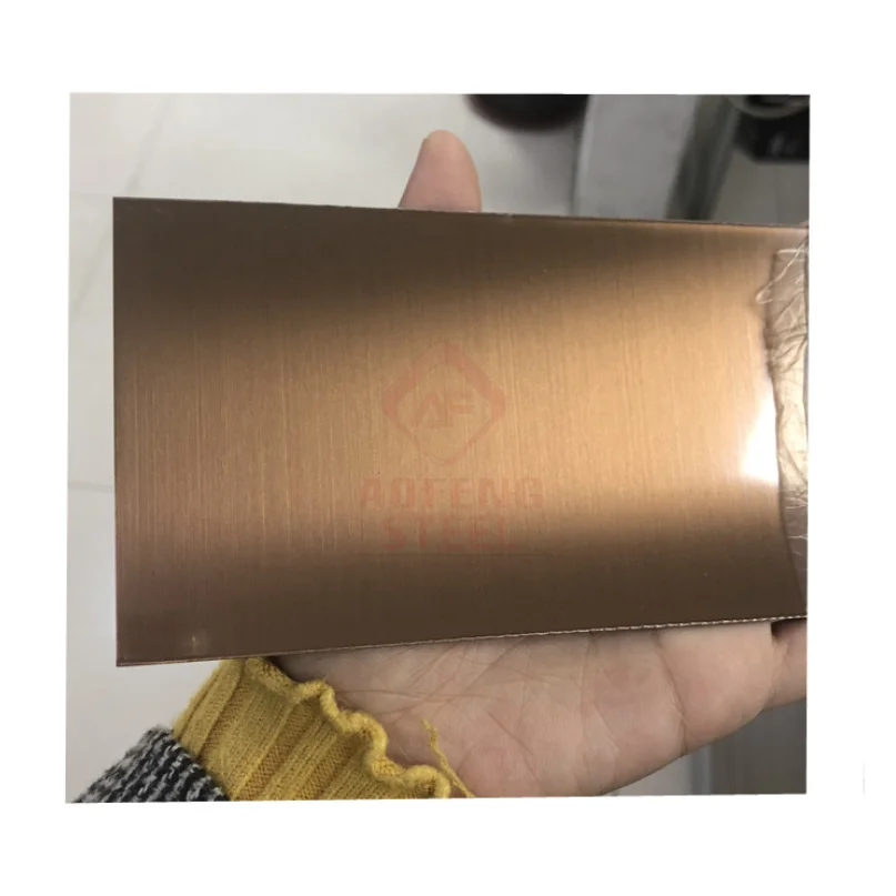 Ss 304 Plates Gold Color Metal Stainless Steel Sheet Jewelry Mirror For Ceiling Decoration